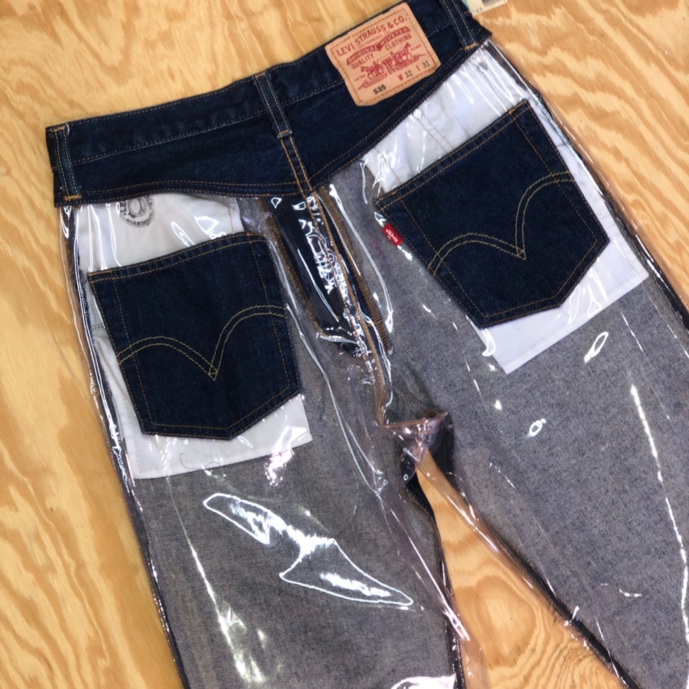 Levi's PVC Reworked Denim Pants